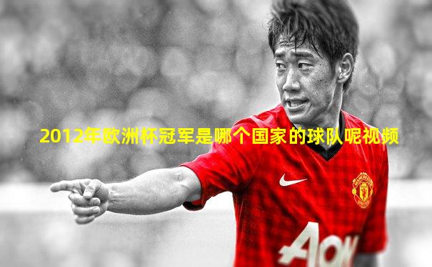 2012年欧洲杯冠军是哪个国家的球队呢视频
