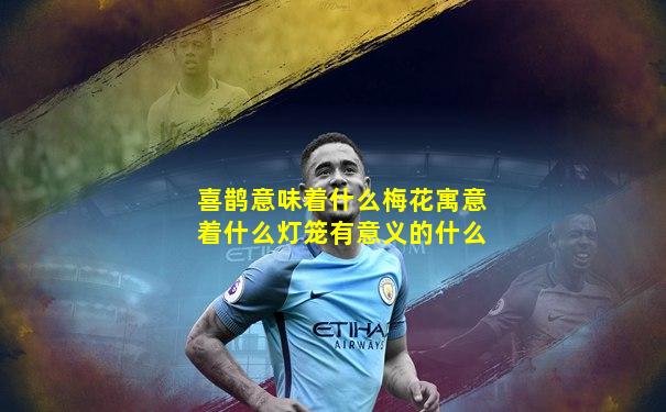 喜鹊意味着什么梅花寓意着什么灯笼有意义的什么
