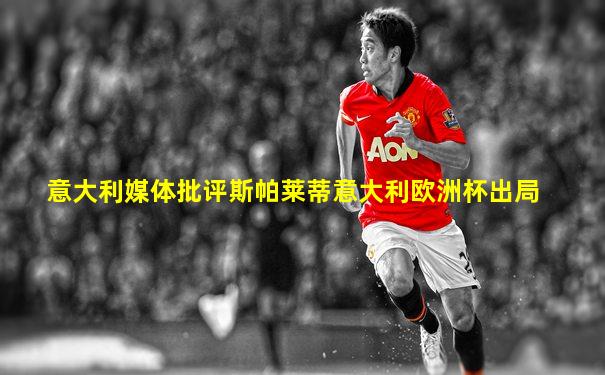 意大利媒体批评斯帕莱蒂意大利欧洲杯出局